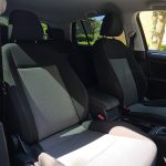 Sièges avant de la Volkswagen Golf 7 vus côté passager