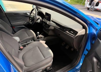 Sièges avant en tissu de la Ford Focus ST-Line