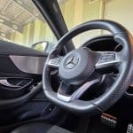 Volant multifonction à l’étoile Mercedes de la C200 Coupé