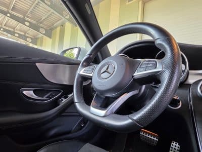 Volant multifonction à l’étoile Mercedes de la C200 Coupé