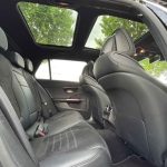 Places arrière en cuir de la Mercedes C300 break