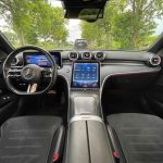 Planche de bord complète de la Mercedes C300 hybride