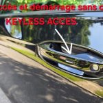 Poignée de porte de la Volkswagen Golf avec accès et démarrage sans clé