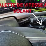 Palettes de changement de vitesse au volant de la Volkswagen Golf 8